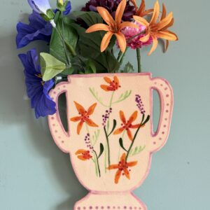wandvaasje boeket
